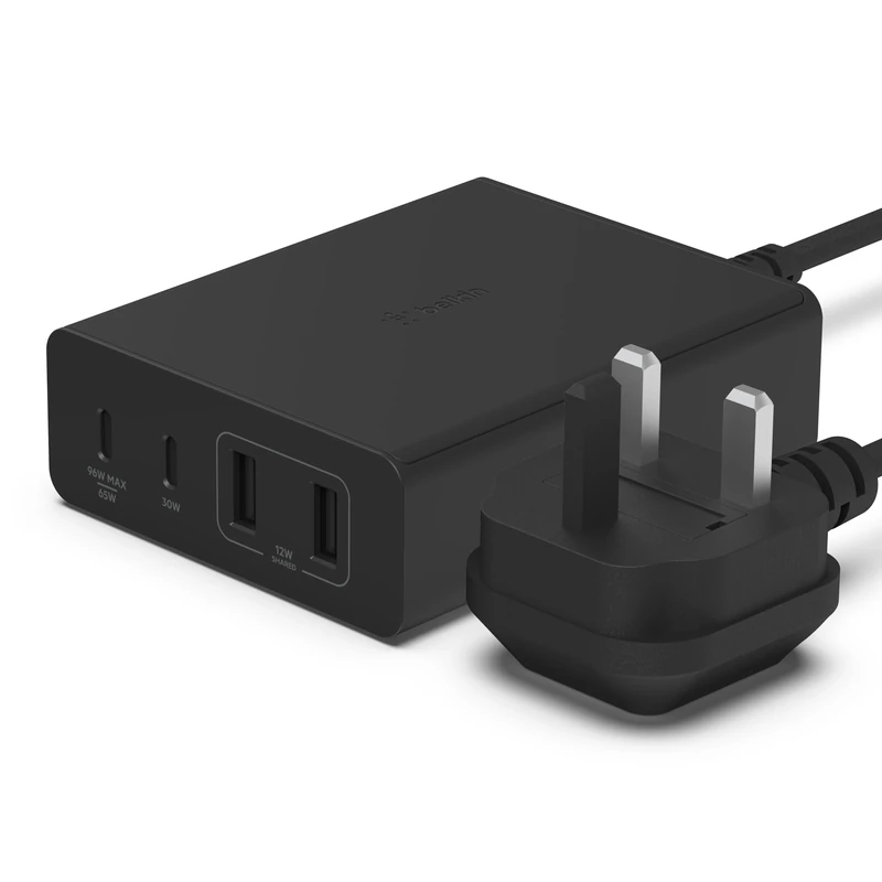 Belkin 108W GaN USB-C Charger Station for MacBook iPhone