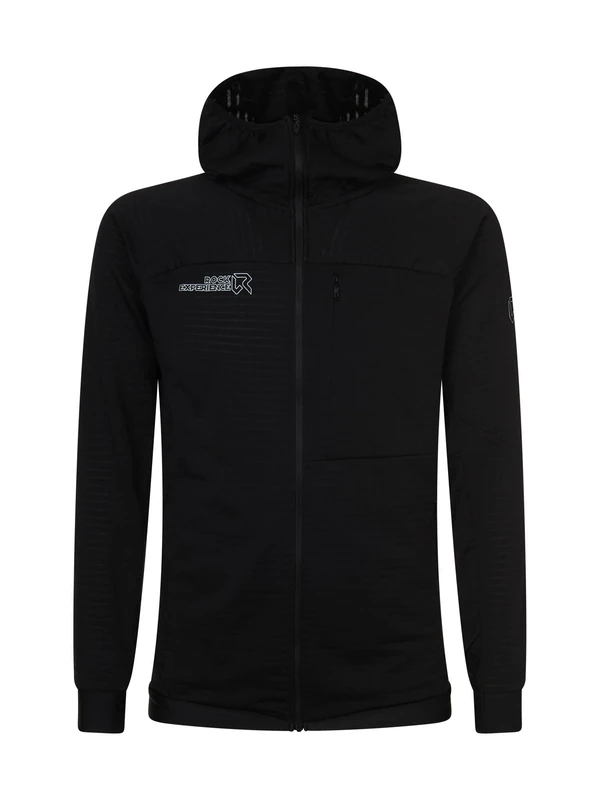 Rock Experience REMC02011-0208 REPTILE HOODIE MAN FLEECE Sweatshirt Men's CAVIAR S