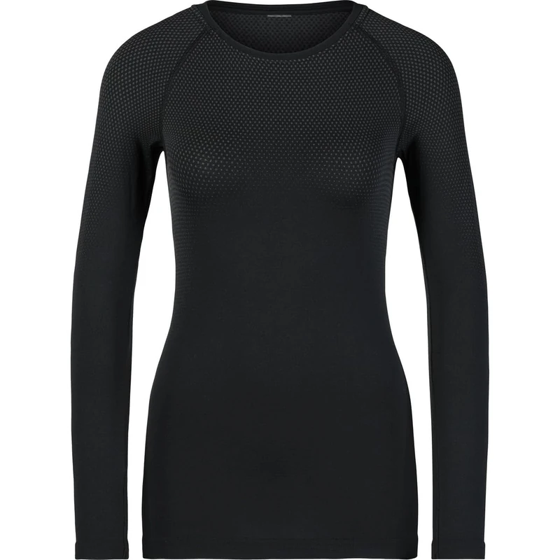 Odlo Women Functional Underwear Long Sleeve Shirt PERFORMANCE LIGHT, black, XL