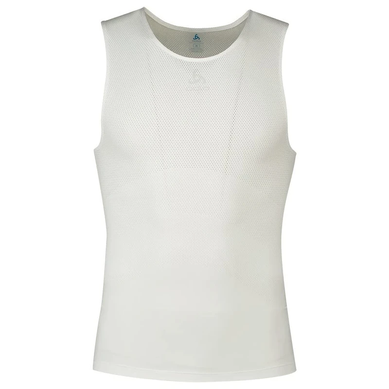 Odlo Men Functional Underwear Tank Top ZEROWEIGHT SEAMLESS, white, L