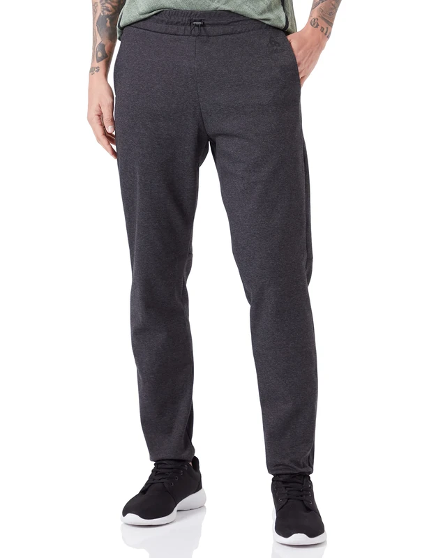 Odlo Men Running pants ACTIVE 365, dark grey melange, L
