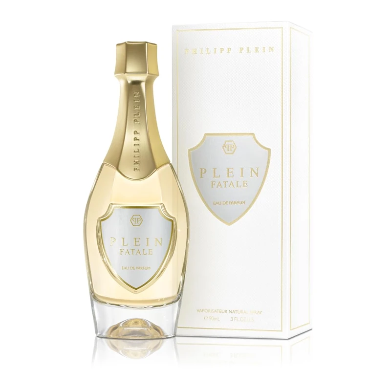 Philipp Plein Plein Fatale Eau de Parfum 90 ml - Women's Perfume - Floral Gourmand Notes - A Feast of Feminity and Sensuality - Elegant Clear Glass Bottle