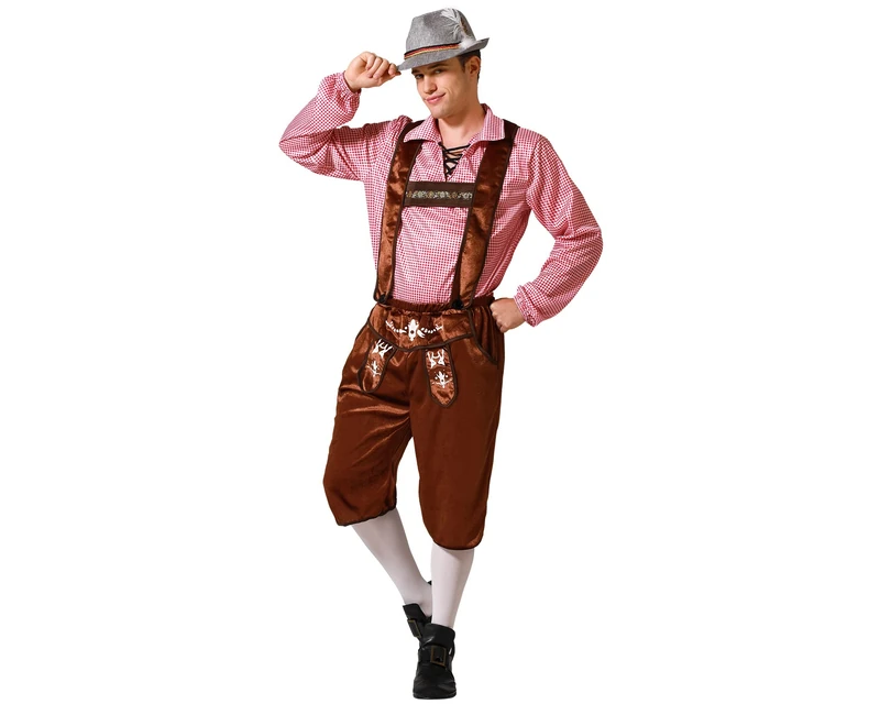 ATOSA German costume brown men adult M - Image 1
