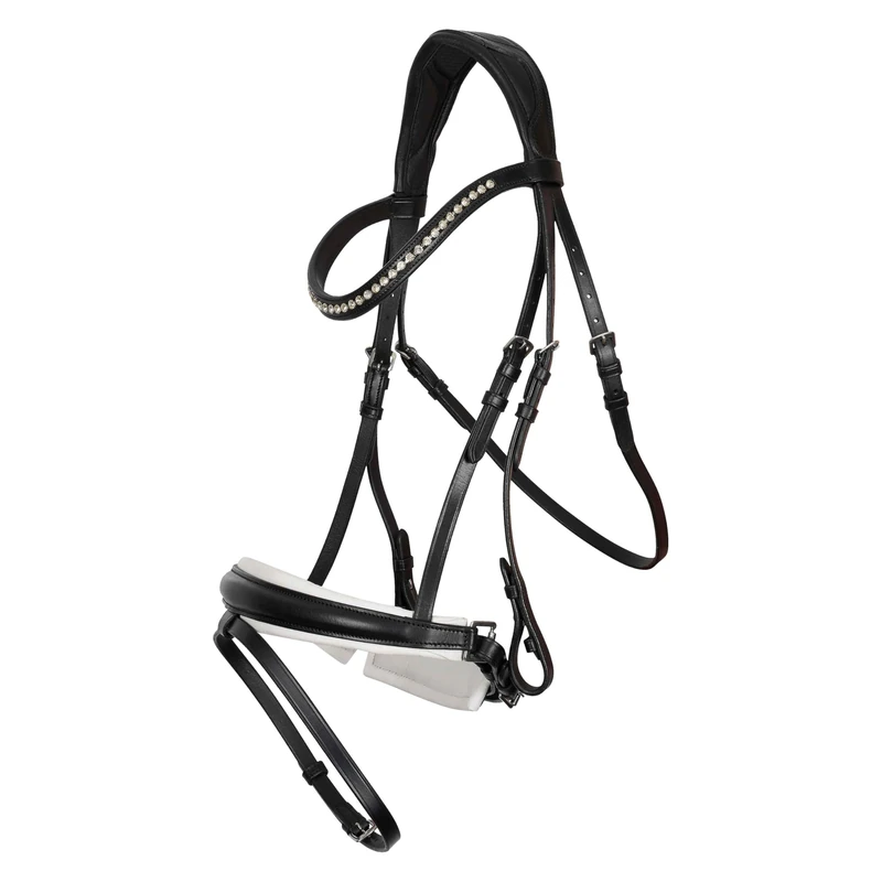 Imperial Riding IRHFria Bridle Black/White, F/S