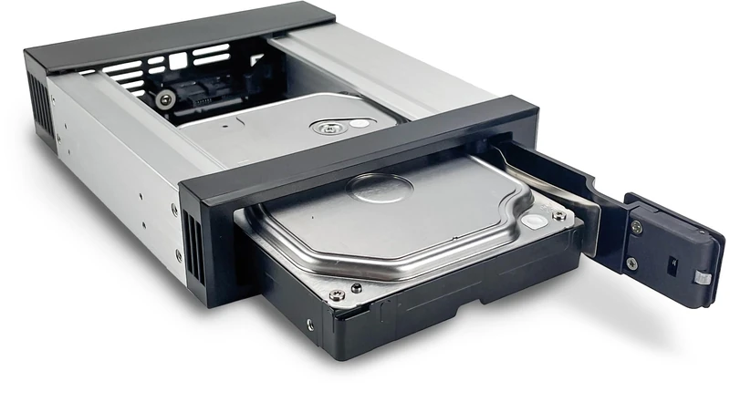 FANTEC 2520 BP-SA35-12G/6G SAS/SATA 3.5 Inch HDD in 1x 5.25 Inch Mobile Rack Strapless