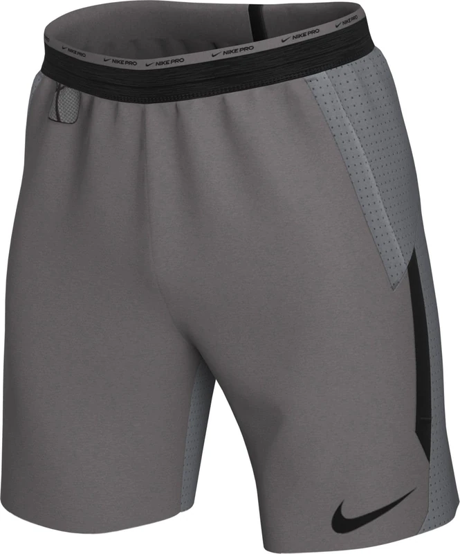 NIKE DD1700-068 M NP DF NPC FLX REP Short 3.0 Pants Men's Iron Gray/Black 2XL