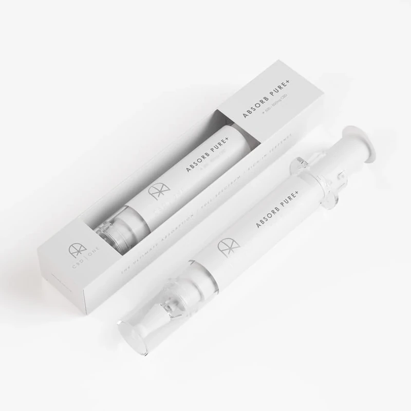 CBD ONE Absorb Pure + | 10ml Tube, 800mg CBD Content | Highly effective, water-soluble CBD solution