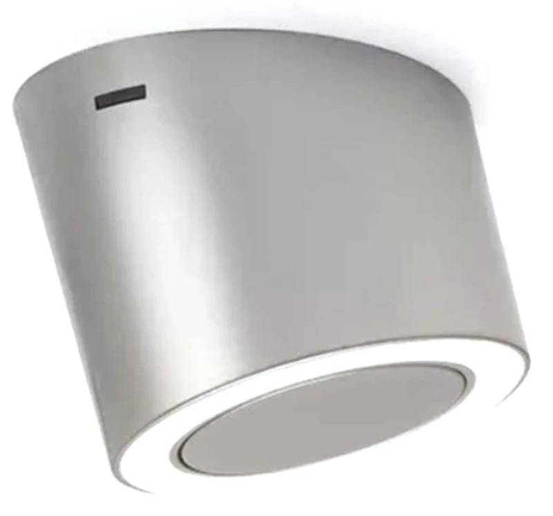 DOMUS LINE Unika D-Motion LED Under-Unit Light 2700 K / 4000 K Round Without Switch 24 V - 4.5 W Plastic Stainless Steel Effect