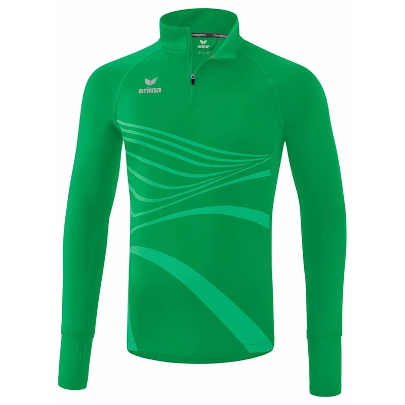Erima Men's Racing 2.0 Long Sleeve, Emerald, XXL