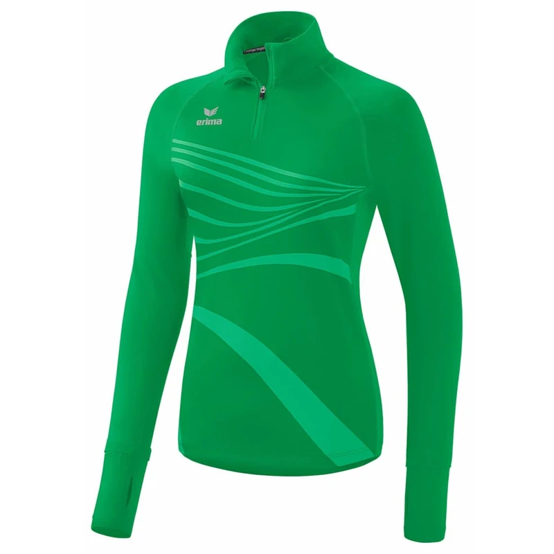 Erima Women's Racing 2.0 Long Sleeve, Emerald, 36