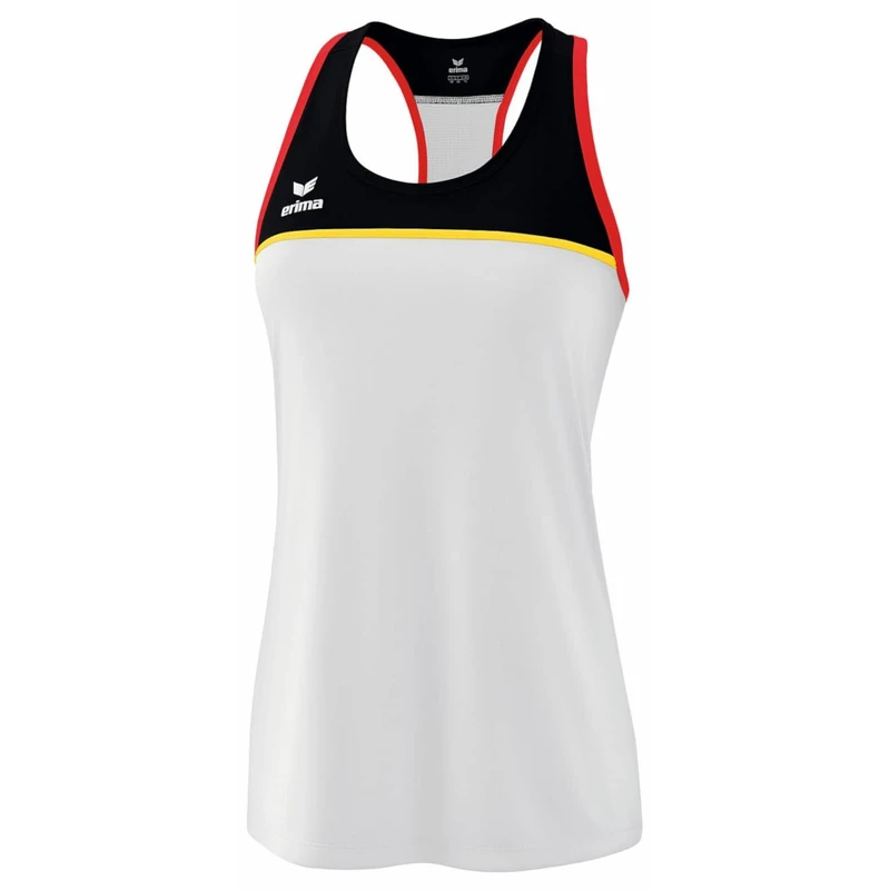 Erima Women's „Change Lightweight Tank top, White/Black/red, 44
