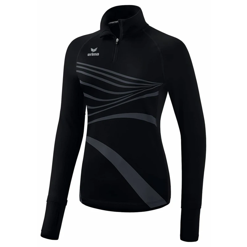 Erima Women's Racing 2.0 Long Sleeve, Black, 34
