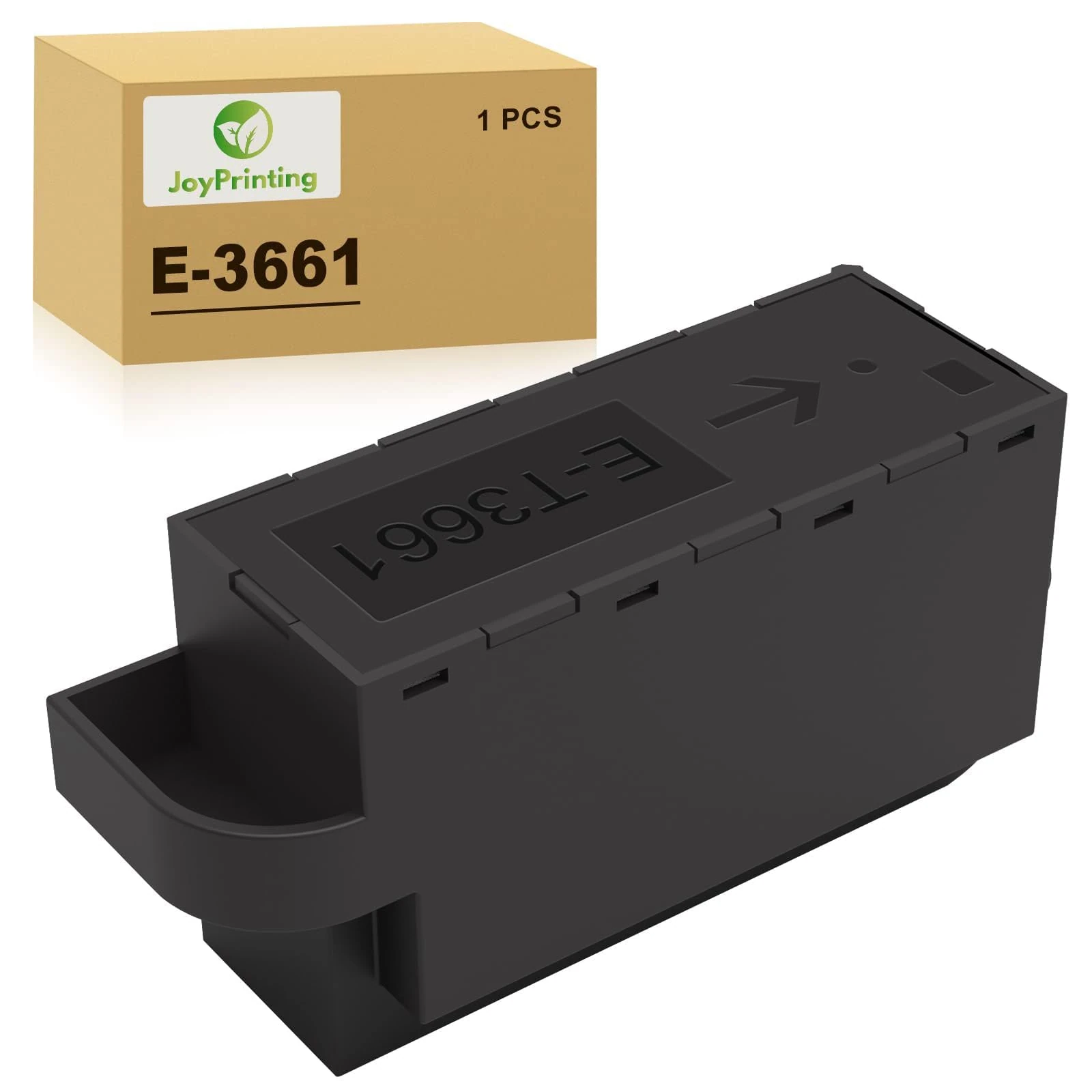 JoyPrinting E-3661 Maintenance Box Compatible with T3661 XP-6000 XP-6001 XP-6005 XP-6100 XP-6105, Expression Photo XP-8500 XP-8600 XP-8700 XP-8605 XP-970 XP-15000 XP-15010 XP-15080 Printer