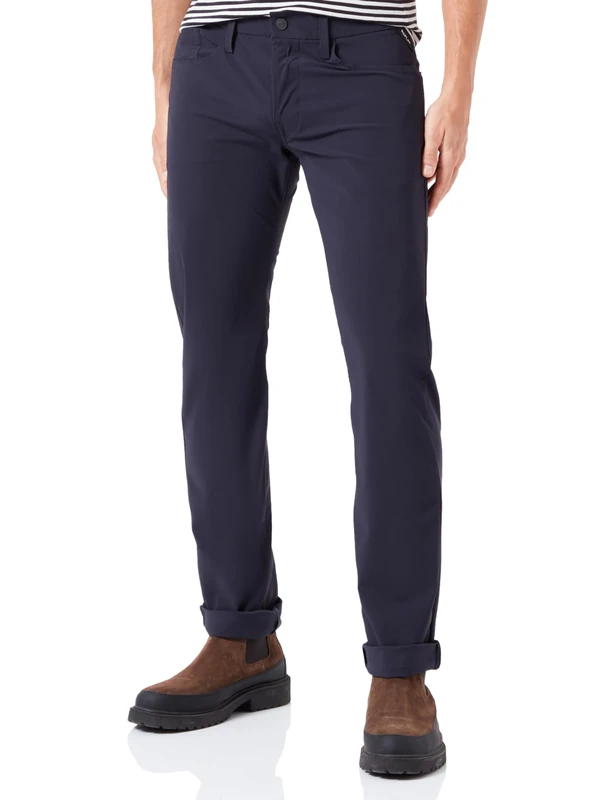 Replay Herren Jeans Waitom Regular-Fit, Midnight Blue 500 (Blau), 29W / 34L
