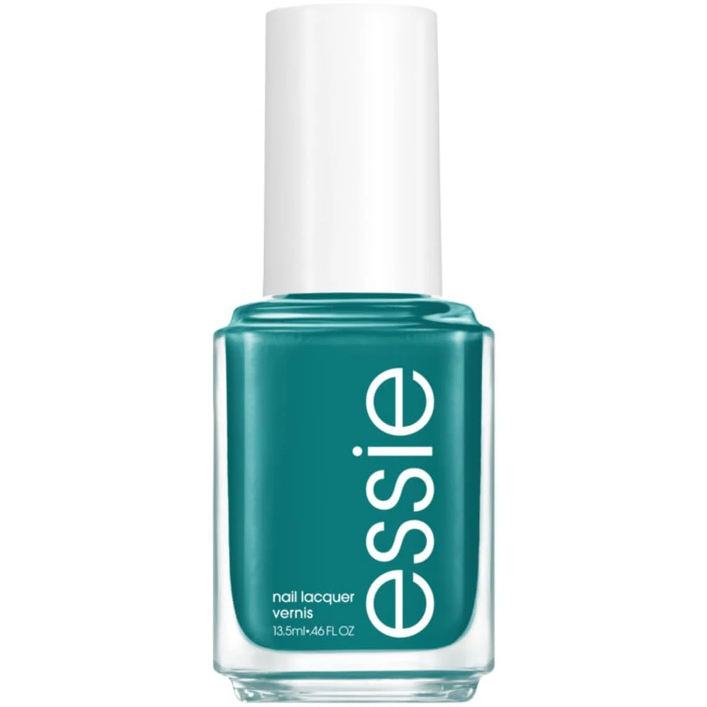 essie Original Nail Polish, 894 (un) guilty pleasures, Teal Green, Vegan, Nail Varnish