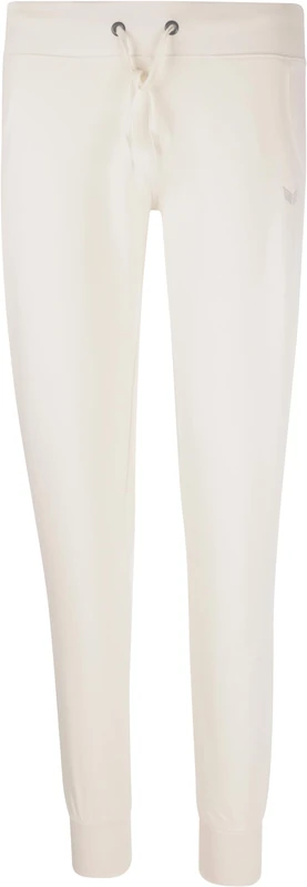 Erima Women's Tracksuit Bottoms Sweatpants with Cuff, Cream, 46 - Image 1