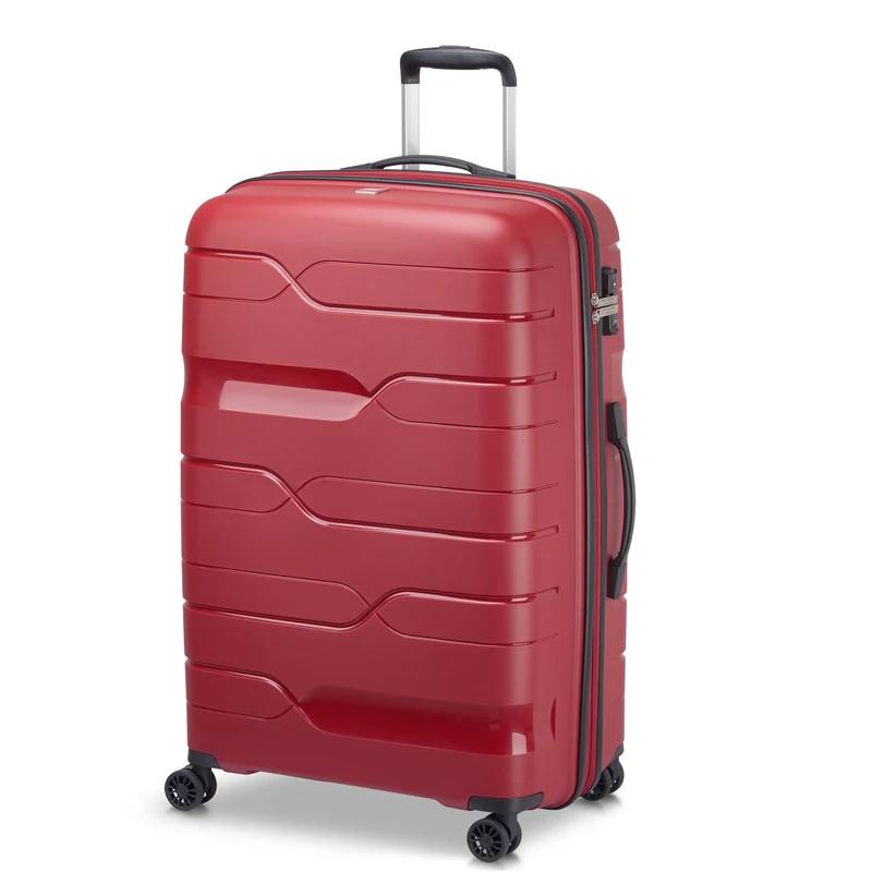MODO by Roncato MD1 Expandable Trolley with TSA, red, Trolley Grande, Hard Shell case with Expandable Centre Section and Rotating Wheels