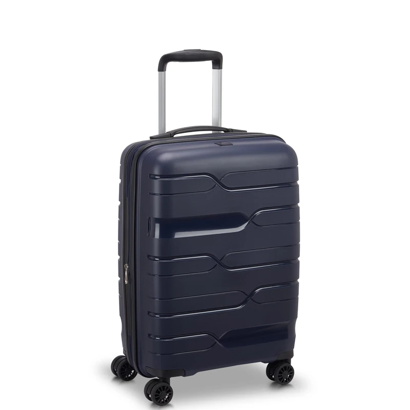 MODO by Roncato MD1 Expandable Hard Cabin Trolley with TSA, Dark Blue, Bagaglio a Mano, Rigid Suitcase with Expandable Centre and Swivel Wheels