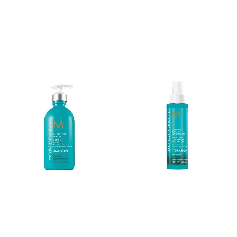 Moroccanoil Smoothing Lotion, 300ml & All In One Leave In Conditioner, 160ml