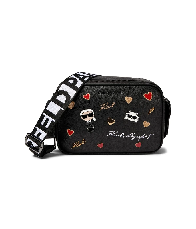 KARL LAGERFELD Paris Maybelle Crossbody, Multi/Black, One Size