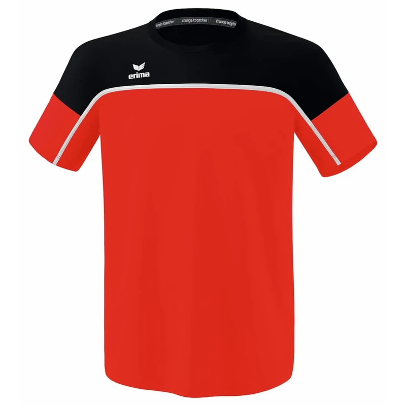 Erima Men's „Change Functional T-Shirt, red/Black/White, XXL