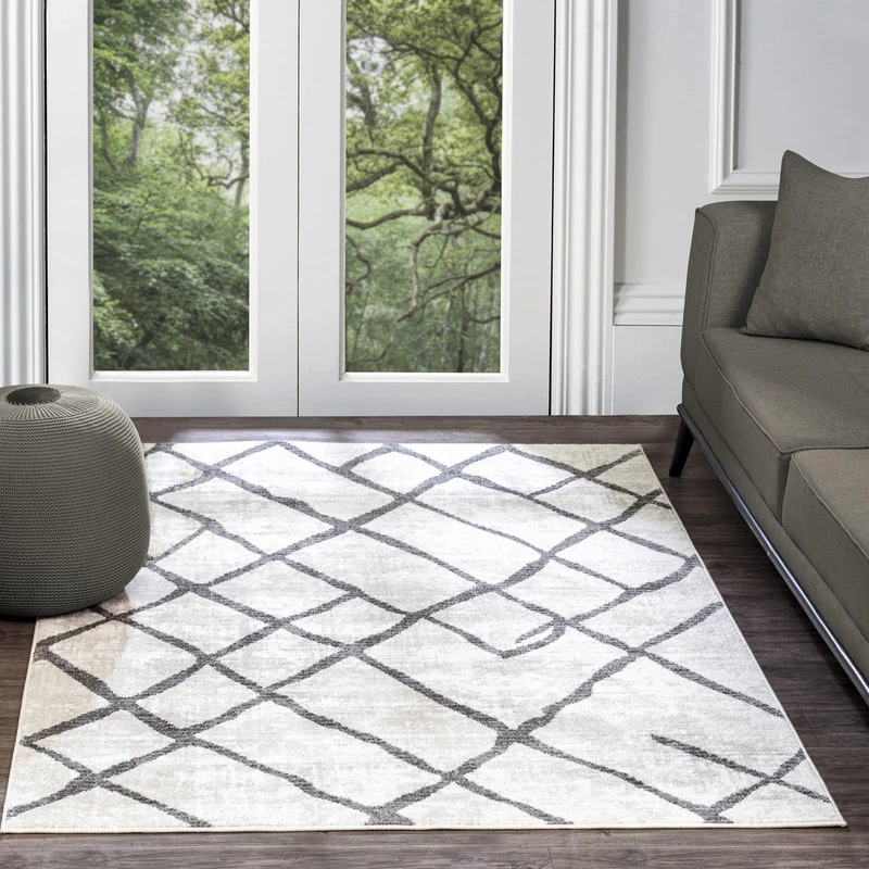 Livabliss Turku Geometric Rug - Scandi Style 120x170 cm