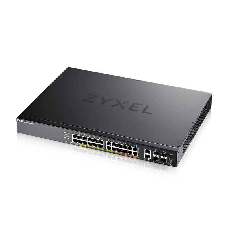 Zyxel 24-Port GbE L3 Access PoE+ Switch | 6x 10G Uplink 400W [XGS2220-30HP]