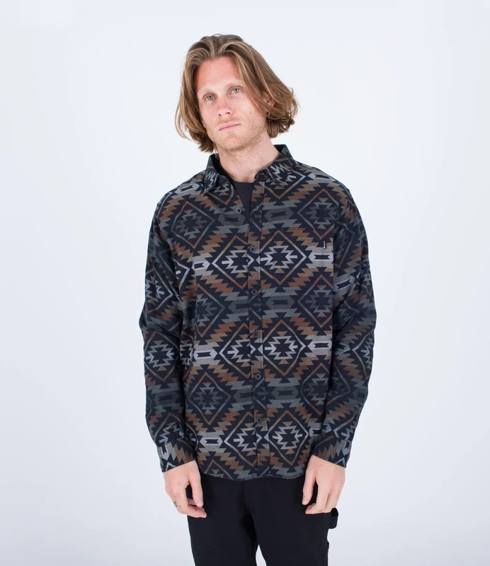 Long sleeve shirt men - Portland Organic Flannel