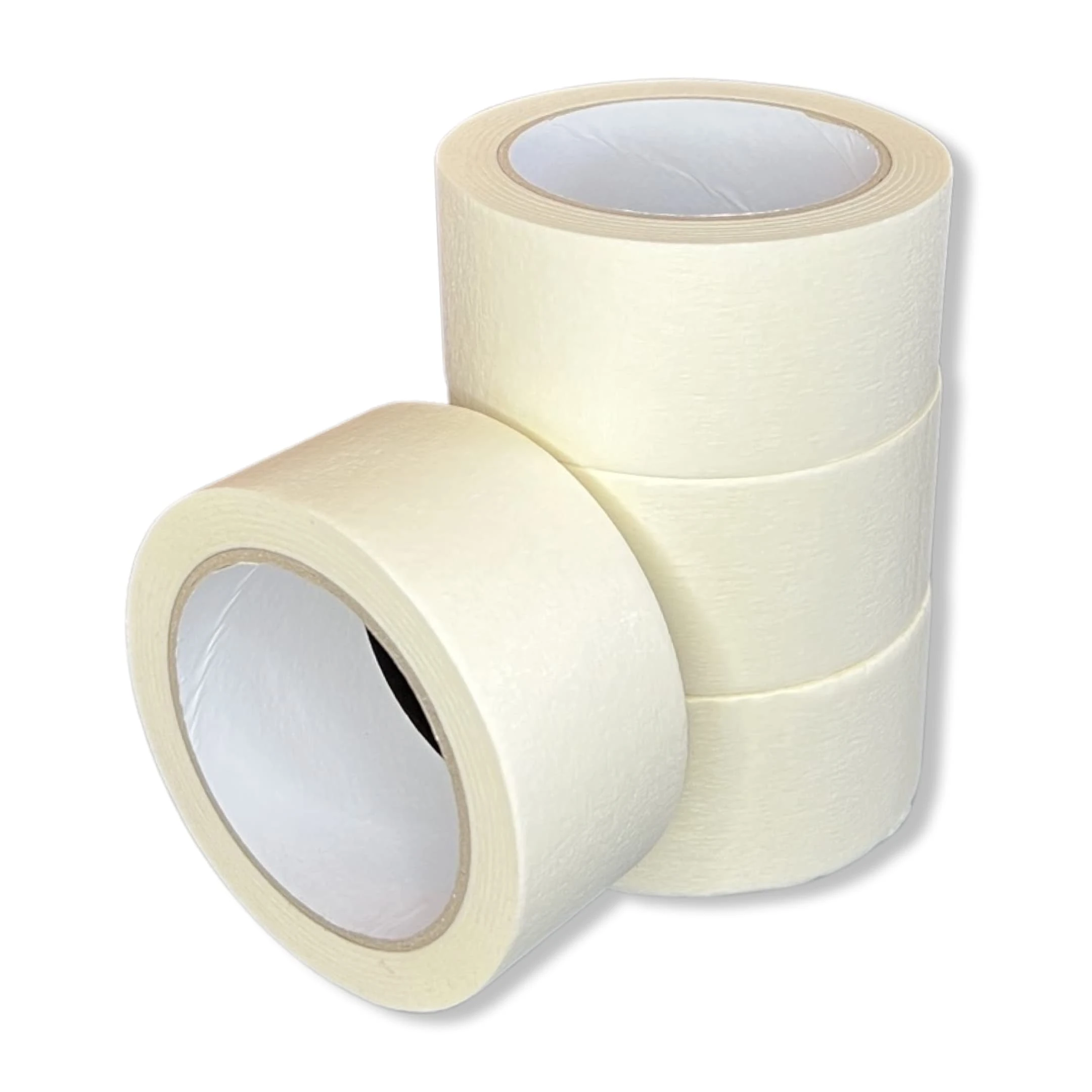 Point One Products 120m WIDE MASKING TAPE. 4 ROLLS. Thick Masking Tape for Painting and Decorating - Multi-Use Paper Tape. 4 x 30m rolls of 48mm Low Tack Masking Tape