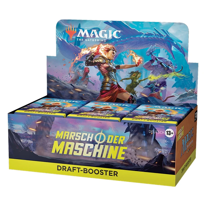 Magic: The Gathering March of the Machine Draft Booster Display, 36 Boosters (German Version)