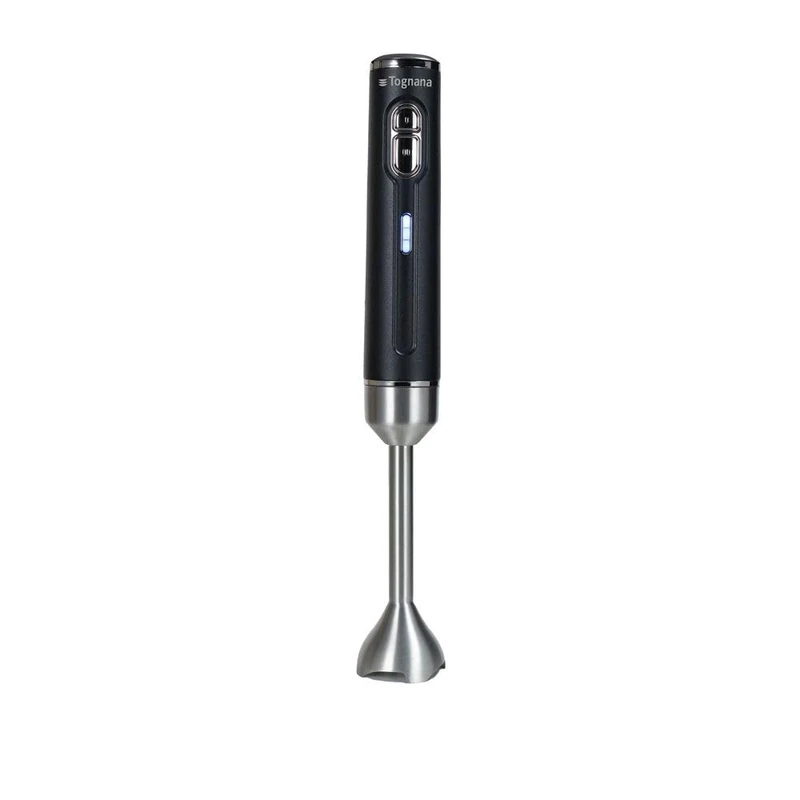 Tognana Hand Blender Cordless and Rechargeable Plastic Stainless Steel Black Line Avantspace - Image 1