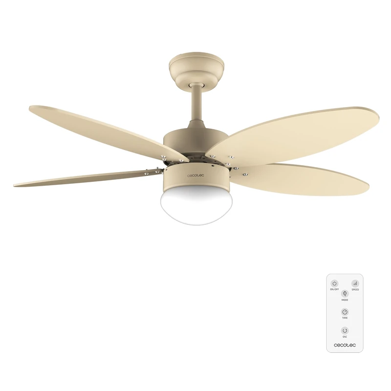 Cecotec Ceiling Fans EnergySilence Aero 4260 Full SunLight - 40W With Dc Motor And 106Cm With Led Light, Remote Control, Timer, 6 Speeds And 5 Reversible Blades