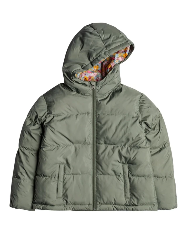 Roxy Start Me Up - Puffer Jacket for Girls 4-16 - Image 1