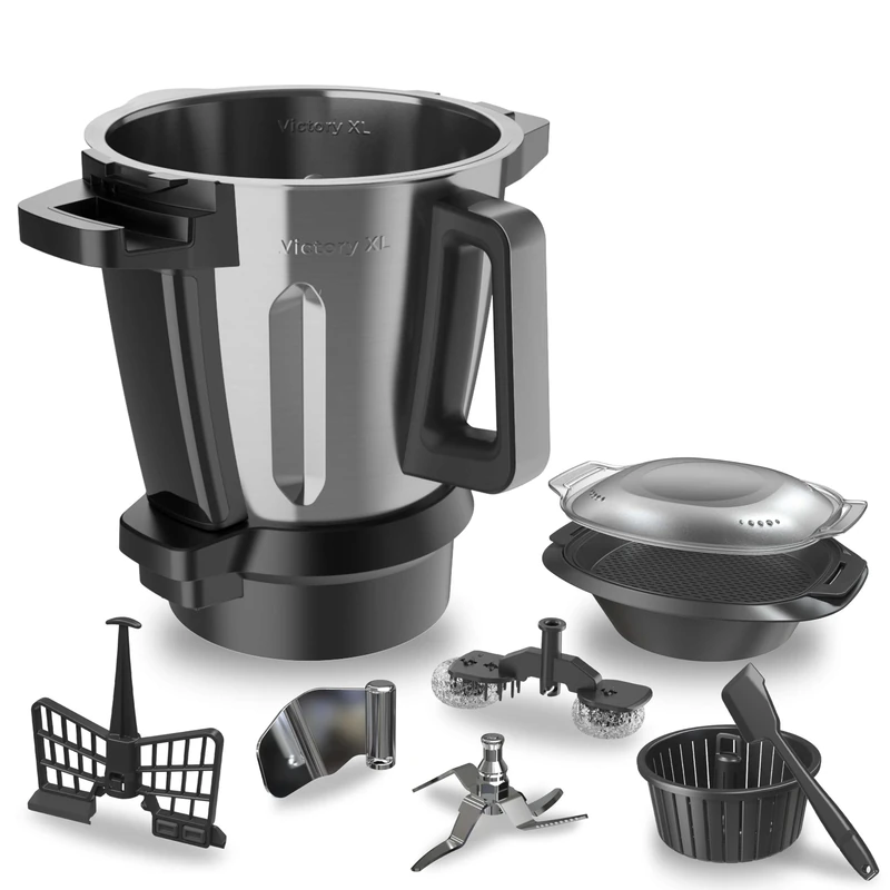 Cecotec Mambo Cooking Carafe & Accessories Victory & Accessories Compatible with Mambo Cooking Model, Victory Jug, Professional Accessories, Stainless Steel Pitcher