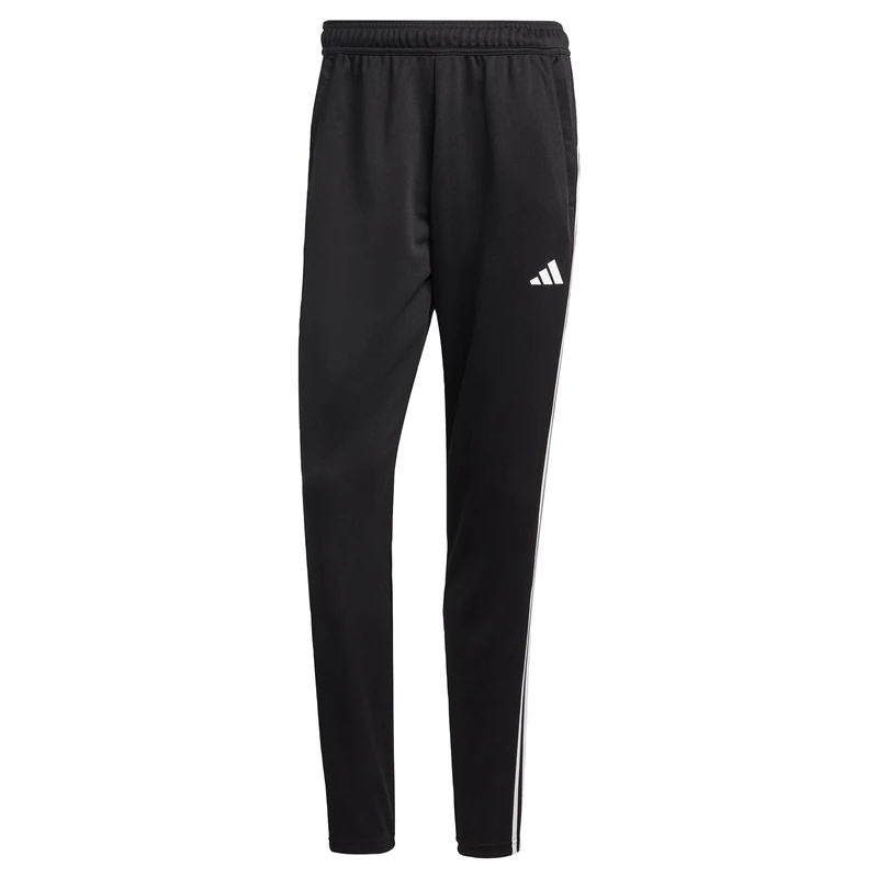 adidas Men's Train Essentials 3-Stripes Pants - Black/White L