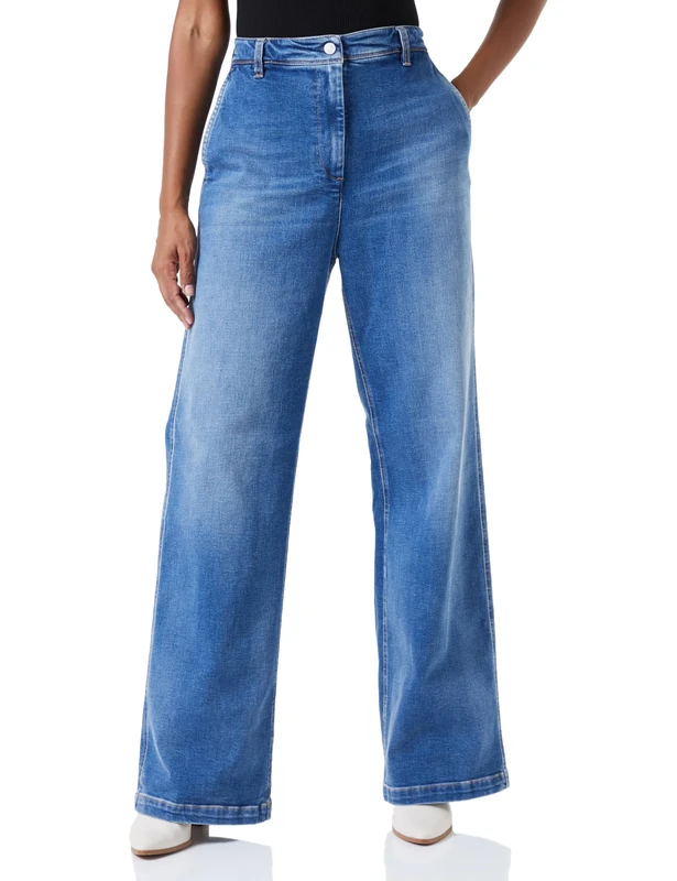 REPLAY Women's W8149 Drewby Jeans, Medium Blue 009, 25W - Image 1