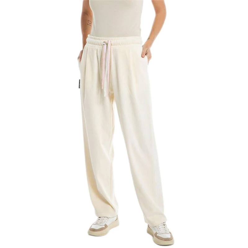 REPLAY Women's W8097 Chenille Casual Pants, Platinum 012, XXS