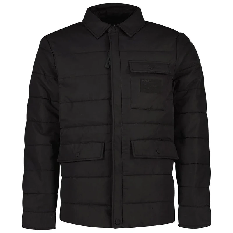 REPLAY Men's M8352 Quilted Jacket, Blackboard 099, XXL