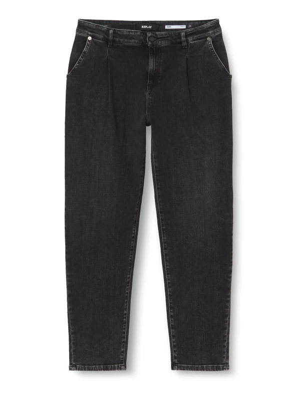 REPLAY Women's W8148 Od Black Jeans, Dark Grey 097, 31W
