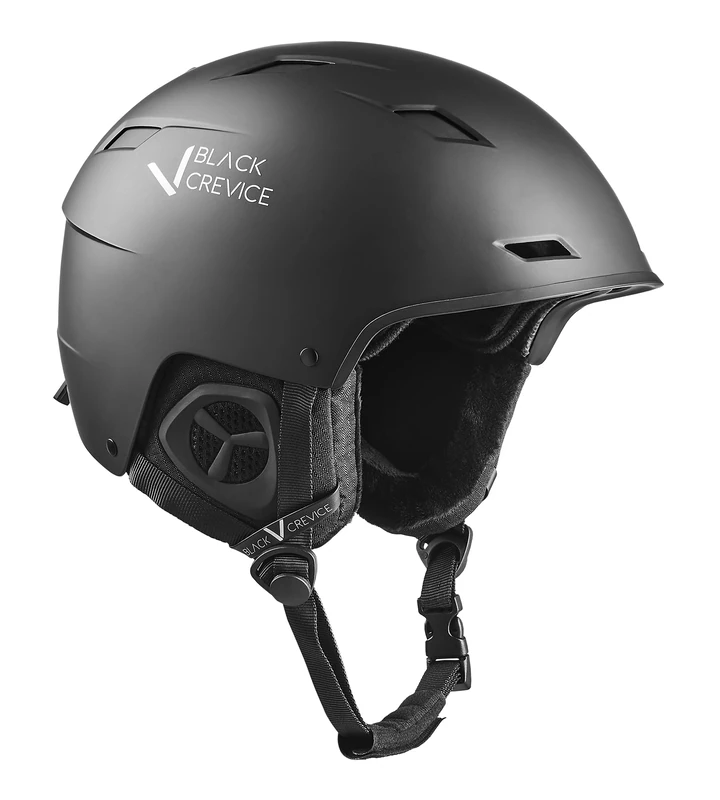 Black Crevice Gerlos Ski Helmet Black, S (51-53 cm)