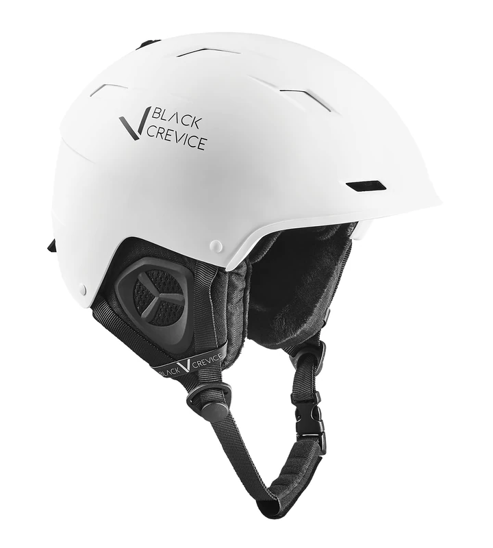 BLACK CREVICE Gerlos Ski Helmet White, S (51-53 cm)