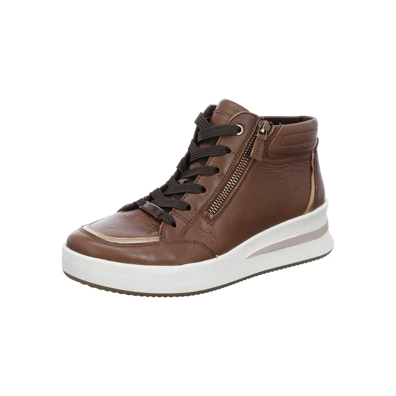ARA Women's Lazio Mid-Cut Trainers, Nuts Whisky, 5 UK