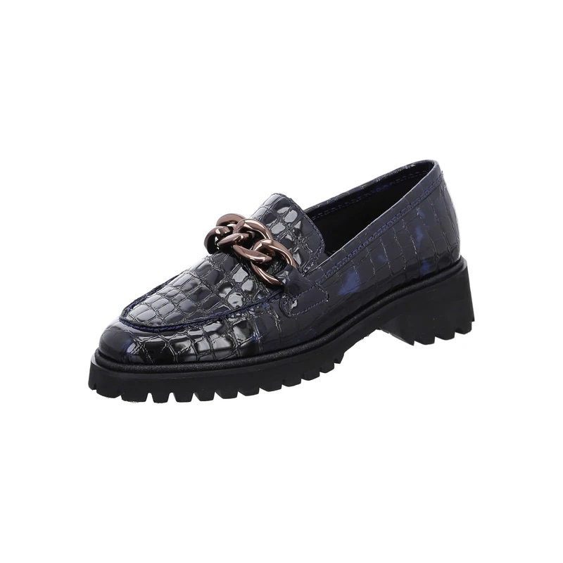 ARA Women's Kent Loafer Shoes, Midnight, 7.5 UK - Image 1