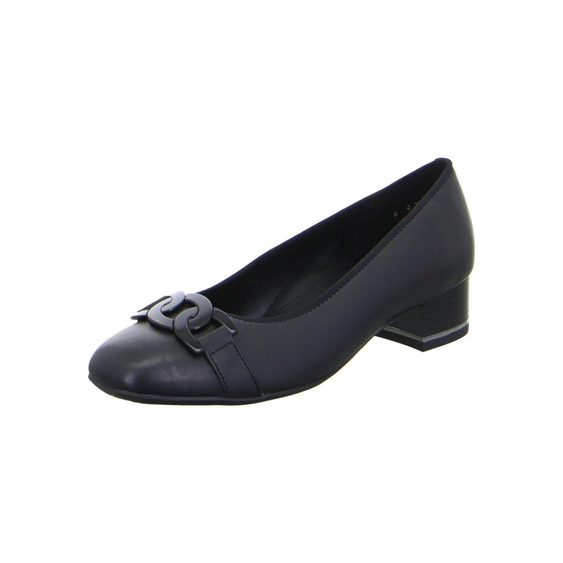 ARA Women's Graz Court Shoes, Black, 42.5 EU Weit