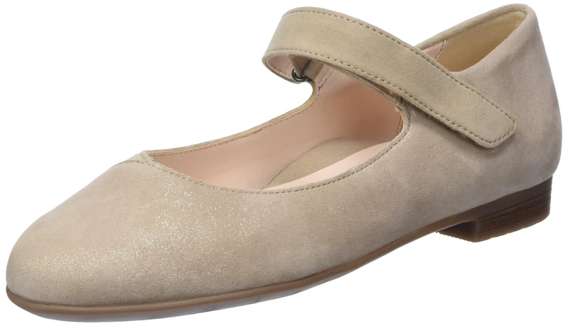 ARA Women's Sardinia Ballet Flats, Sand, 4.5 UK