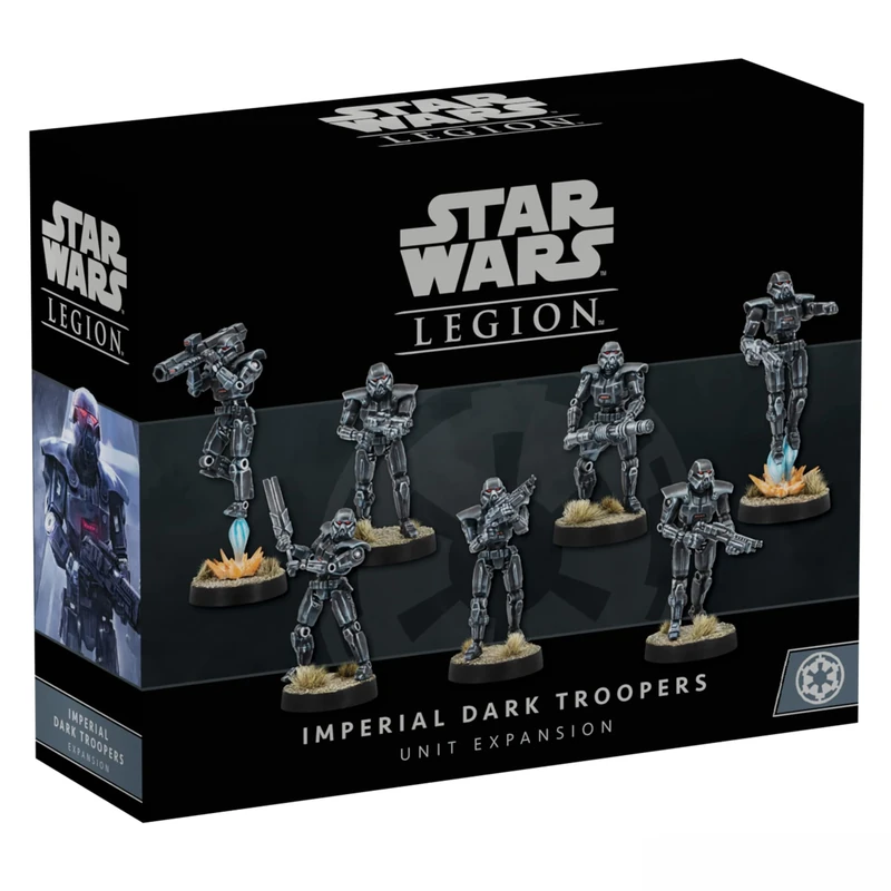 Atomic Mass Games | Star Wars Legion: Dark Trooper Unit Expansion | Miniatures Game | Ages 14+ | 2 Players | 90 Minutes Playing Time