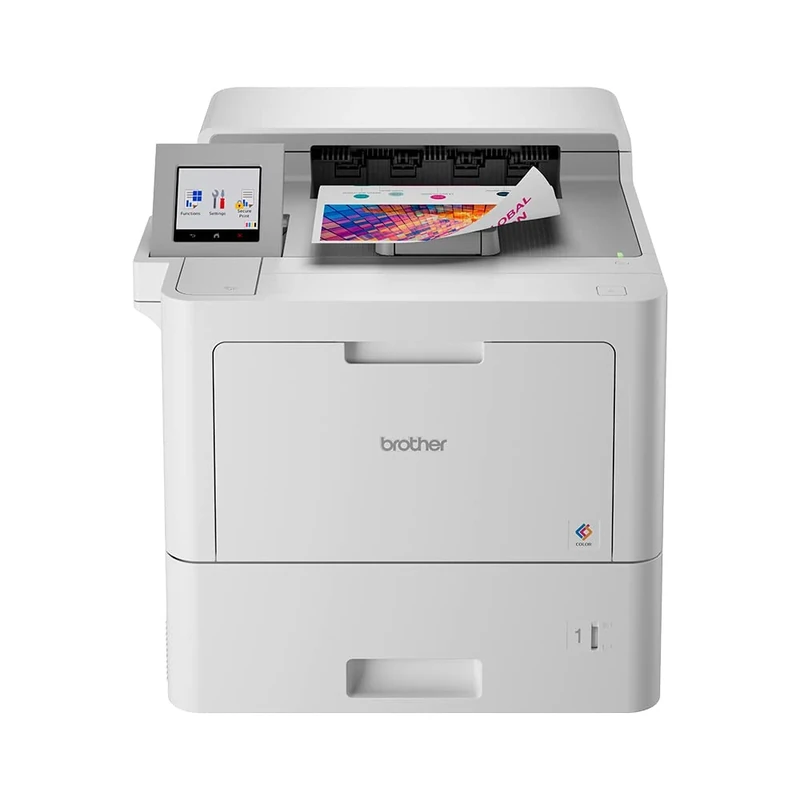 Brother HL-L9430CDN Professional Workgroup Colour Laser Printer | Advanced Print Speeds| Solutions Ready | 8.76cm Touchscreen| High Yield Ink Included | UK Plug