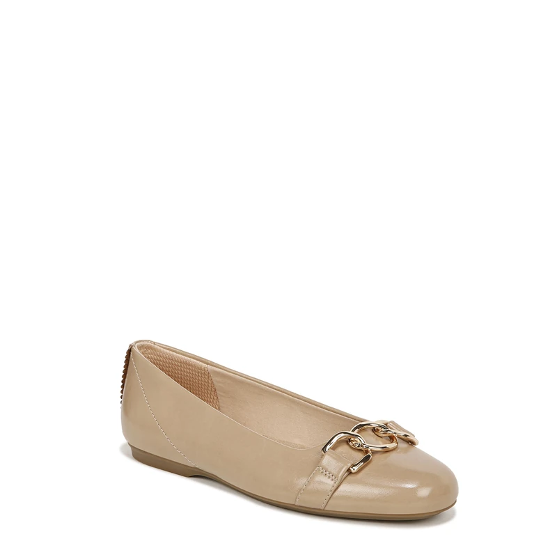 Dr. Scholl's Shoes Women's Wexley Adorn Ballet Flat, Taupe Smooth, 7 UK - Image 1