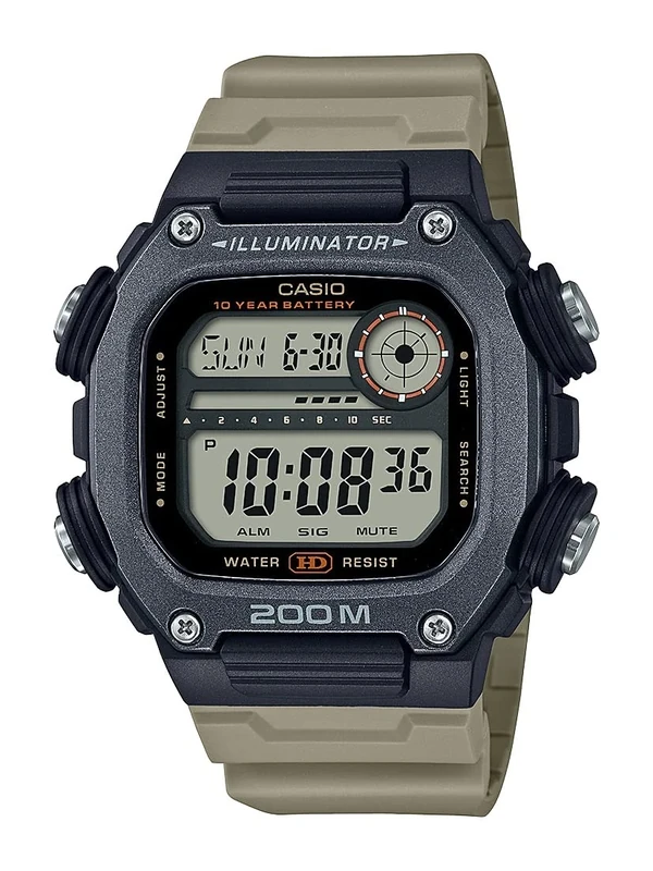Casio DW-291HX-5AV Men's Digital Watch - 200M Water Resistant