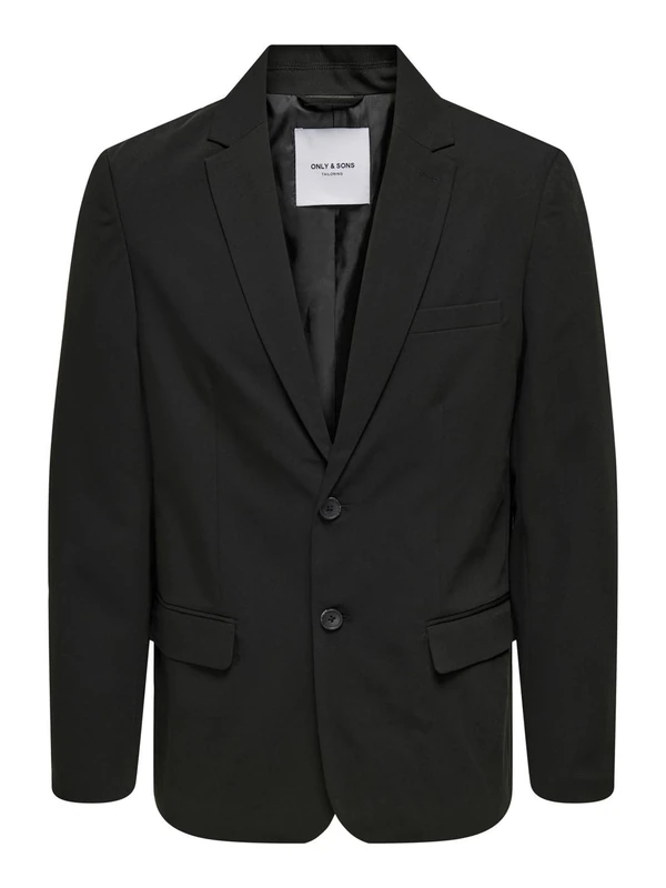 Only & Sons Men's Onseve 2BTN 0071 Blazer Noos Jacket, Black, 38 UK